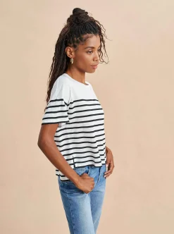 La Ligne Short Sleeve Teddy Tee Best
