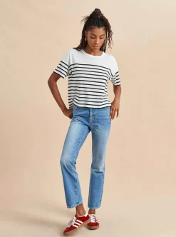 La Ligne Short Sleeve Teddy Tee Best