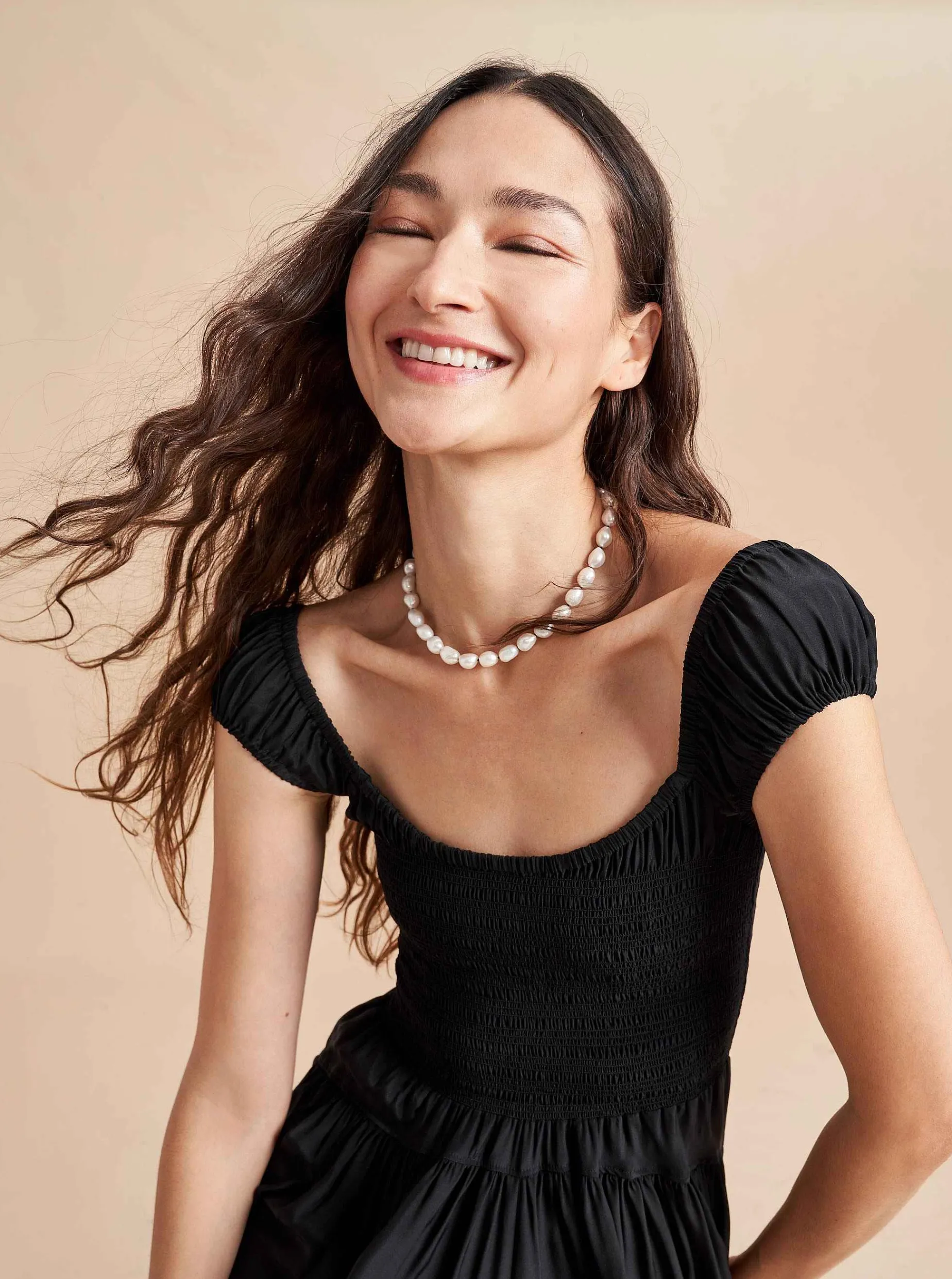 La Ligne Silk Vivian Dress Black Cheap