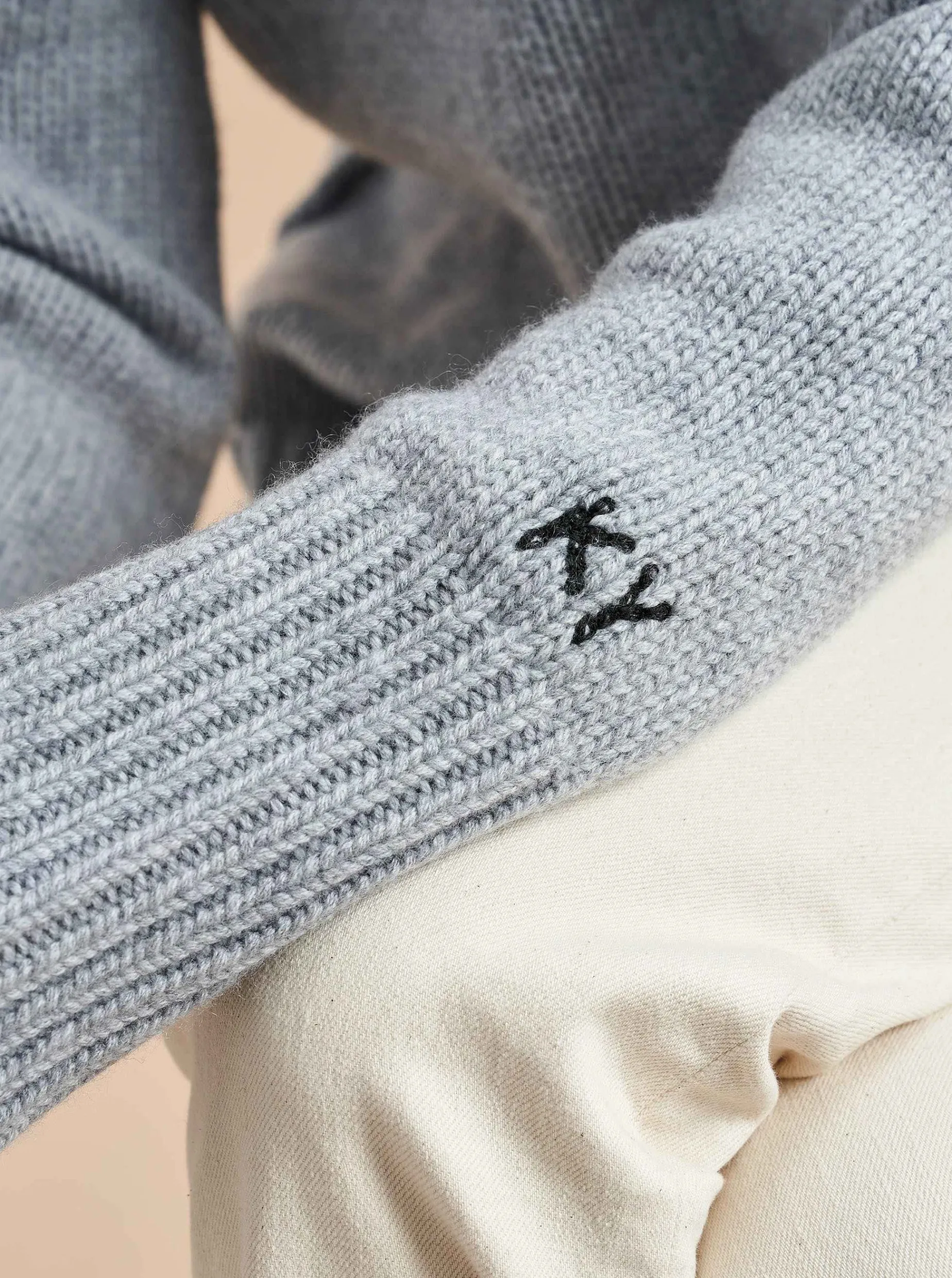 La Ligne Solid Marin Sweater Cobalt Hot