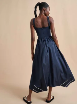 La Ligne Soraya Dress Midnight Online