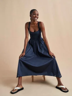 La Ligne Soraya Dress Midnight Online