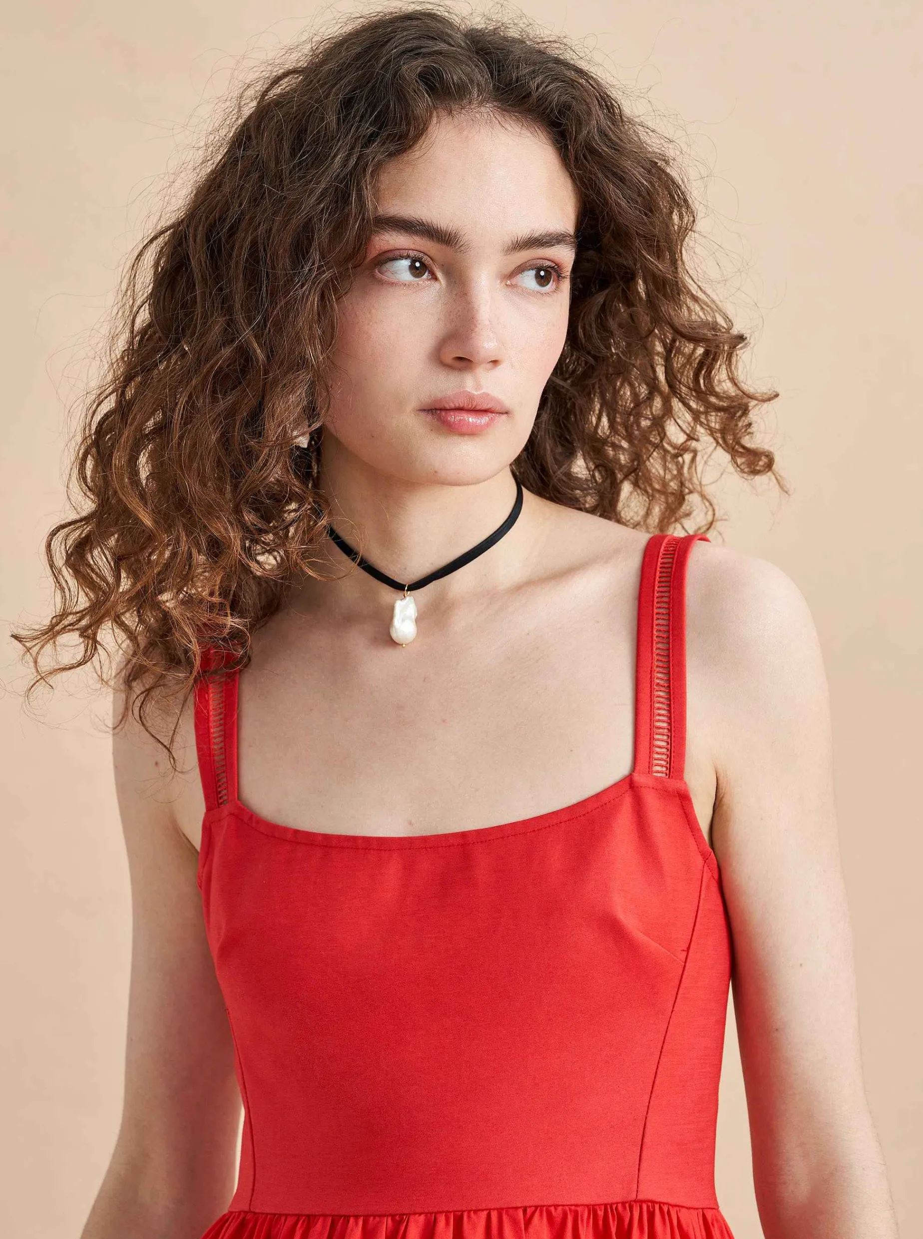 La Ligne Soraya Dress Poppy Cheap