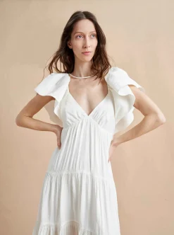 La Ligne Stella Dress Ivory New
