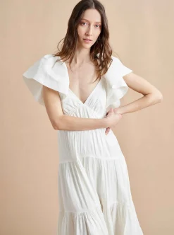 La Ligne Stella Dress Ivory New