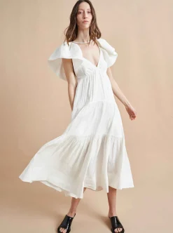 La Ligne Stella Dress Ivory New