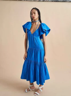 La Ligne Stella Dress Ultramarine Sale