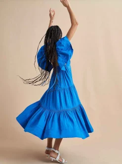La Ligne Stella Dress Ultramarine Sale