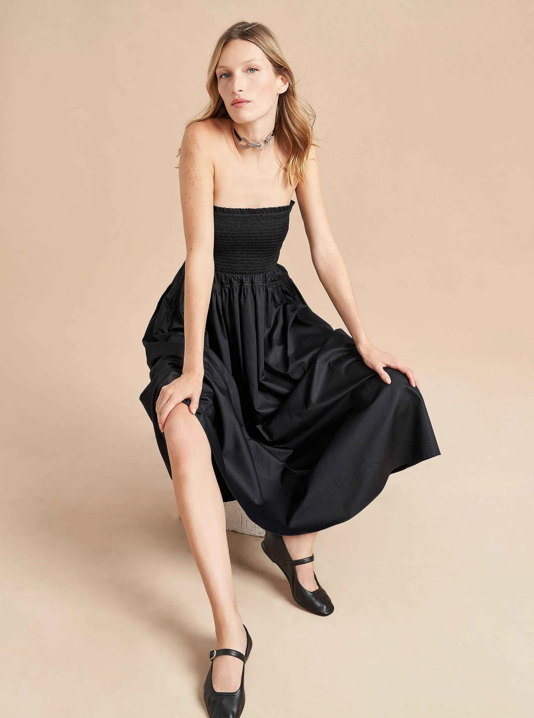 La Ligne Strapless Vivian Dress Hot