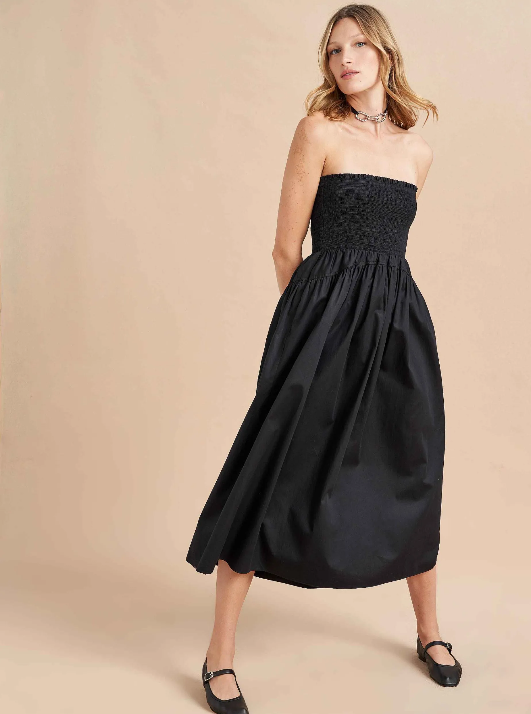 La Ligne Strapless Vivian Dress Hot