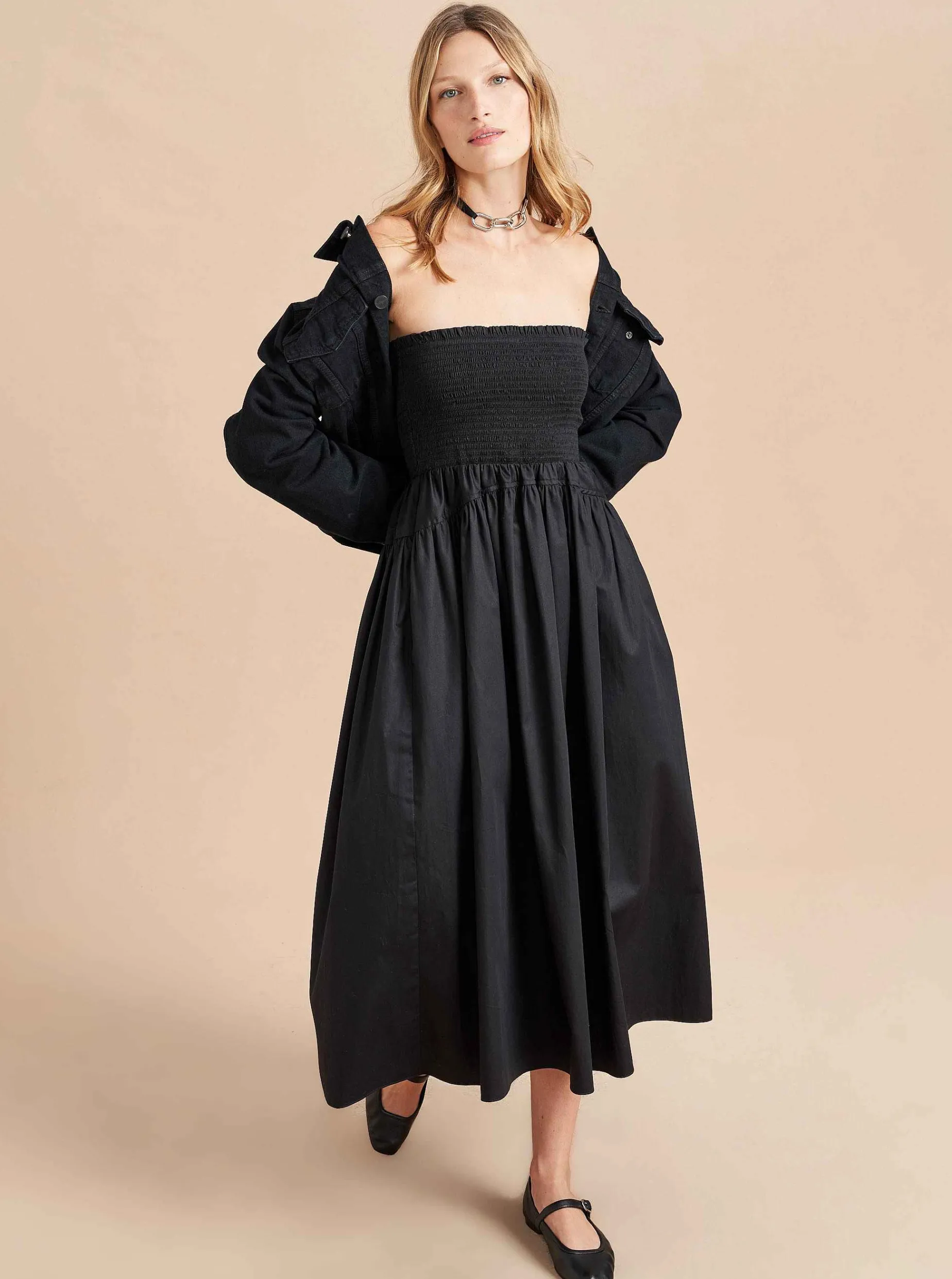 La Ligne Strapless Vivian Dress Hot