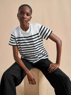 La Ligne Striped Val Tee Flash Sale