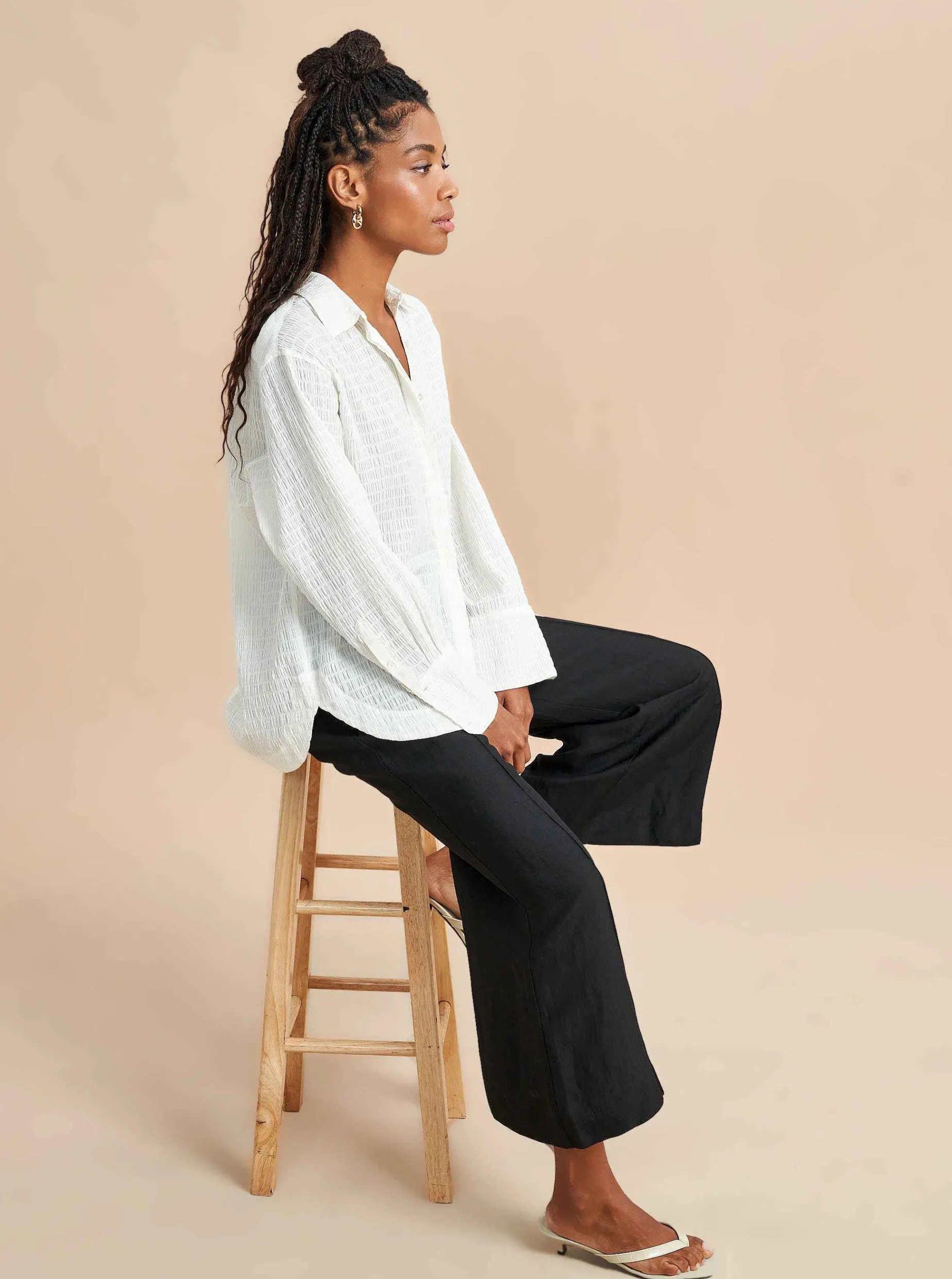 La Ligne Textured Val Shirt Sale