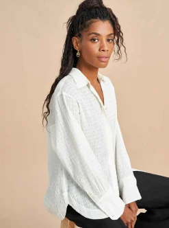 La Ligne Textured Val Shirt Sale