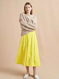 La Ligne Toujours Sweater Tan Fashion