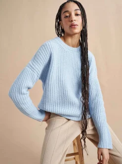 La Ligne Toujours Sweater Pale Blue Outlet