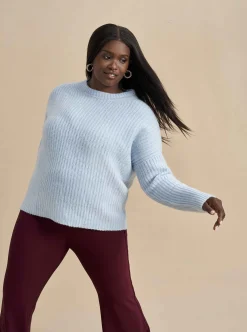 La Ligne Toujours Sweater Pale Blue Outlet