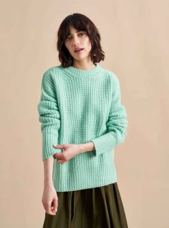 La Ligne Toujours Sweater Mint Flash Sale