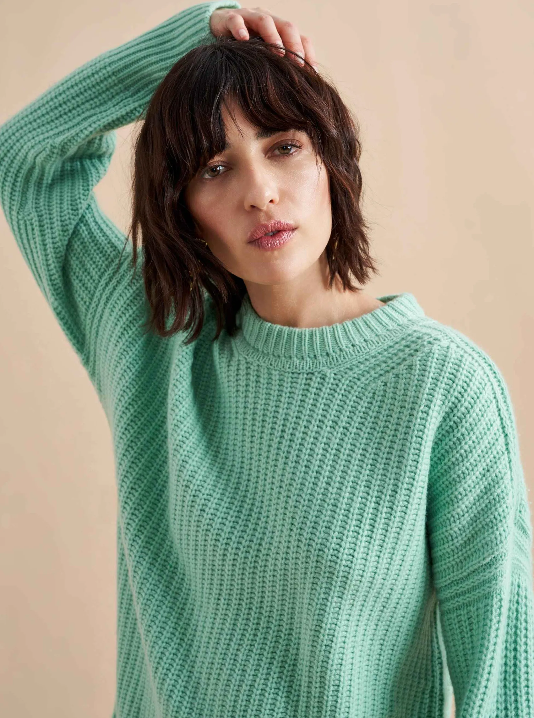 La Ligne Toujours Sweater Mint Flash Sale