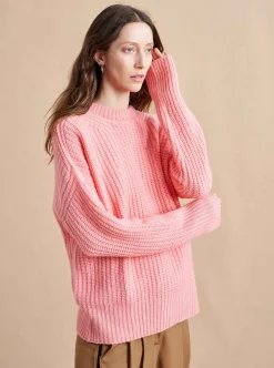 La Ligne Toujours Sweater Peach Fashion