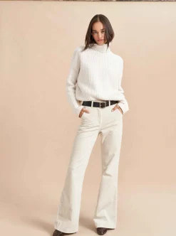 La Ligne Toujours Turtleneck Cream Cheap