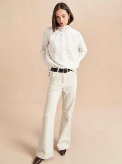 La Ligne Toujours Turtleneck Cream Cheap