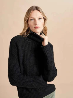 La Ligne Toujours Turtleneck Black Best