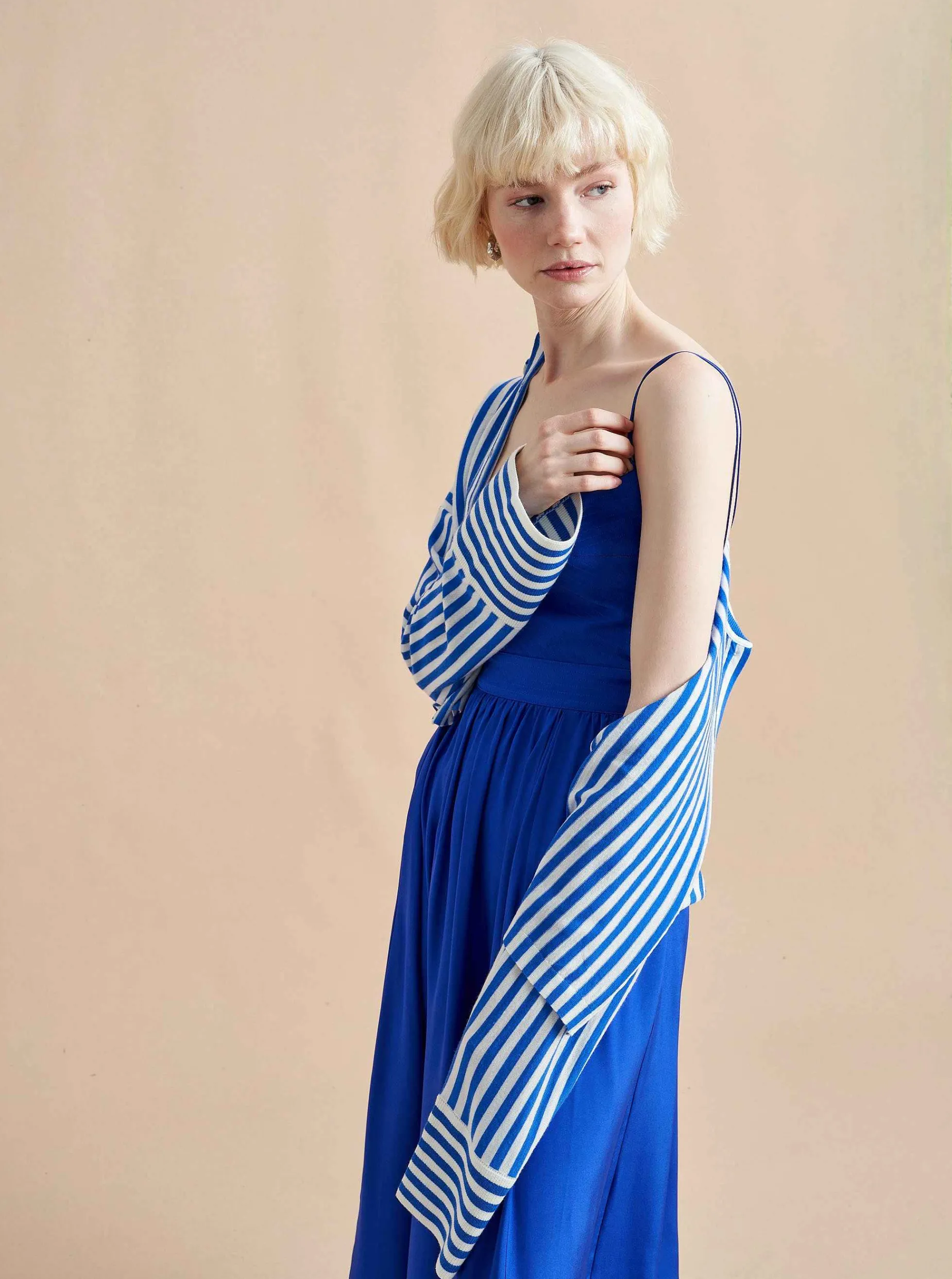 La Ligne Tracy Dress Electric Blue Best