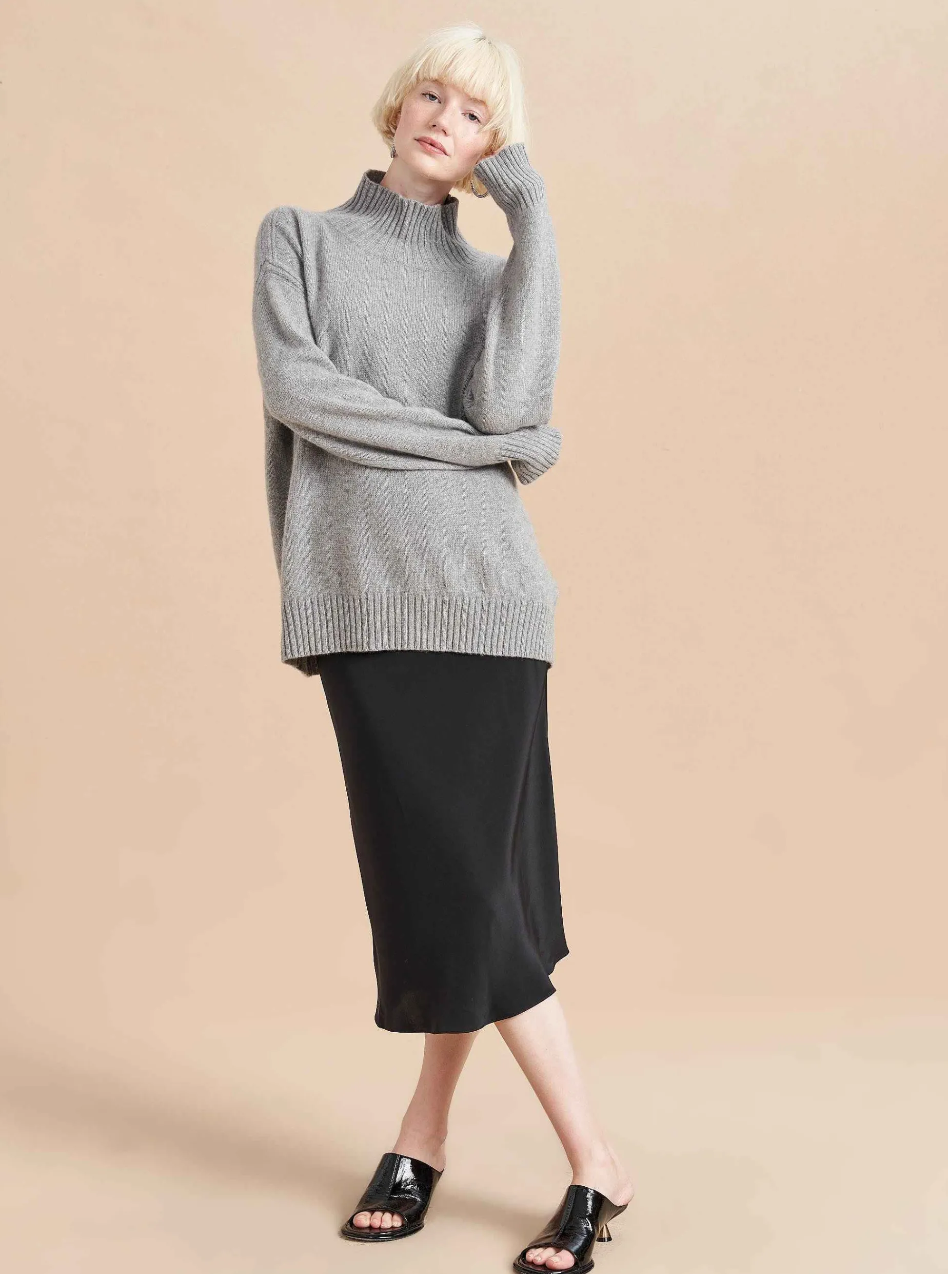 La Ligne Val Turtleneck Grey Hot
