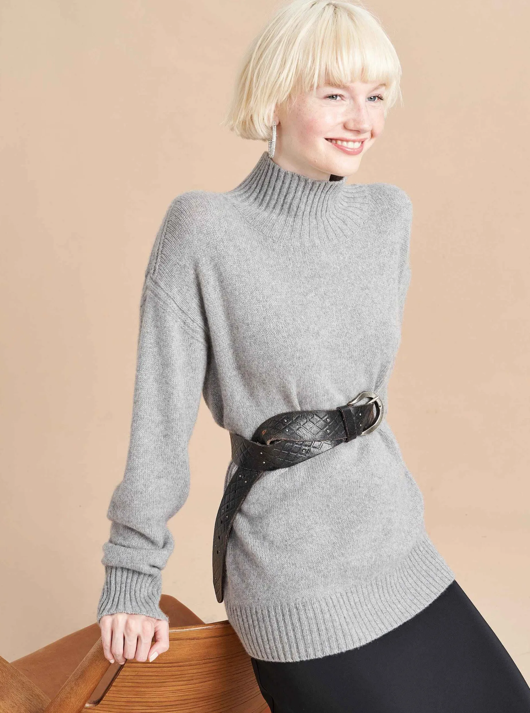 La Ligne Val Turtleneck Grey Hot