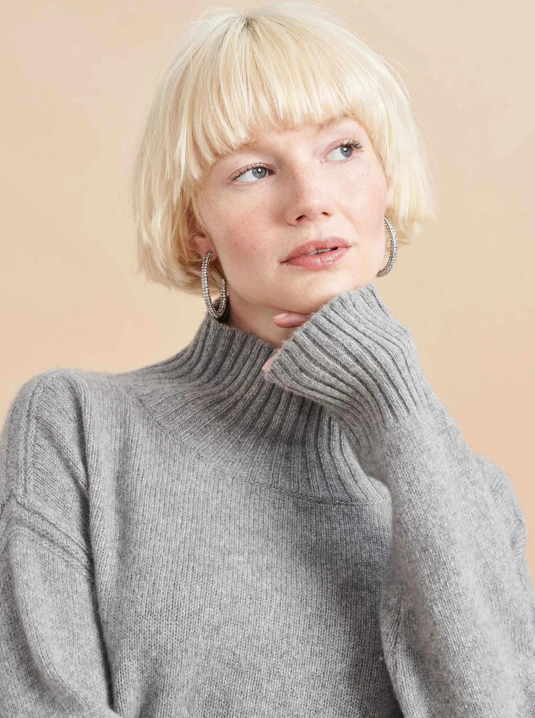 La Ligne Val Turtleneck Grey Hot