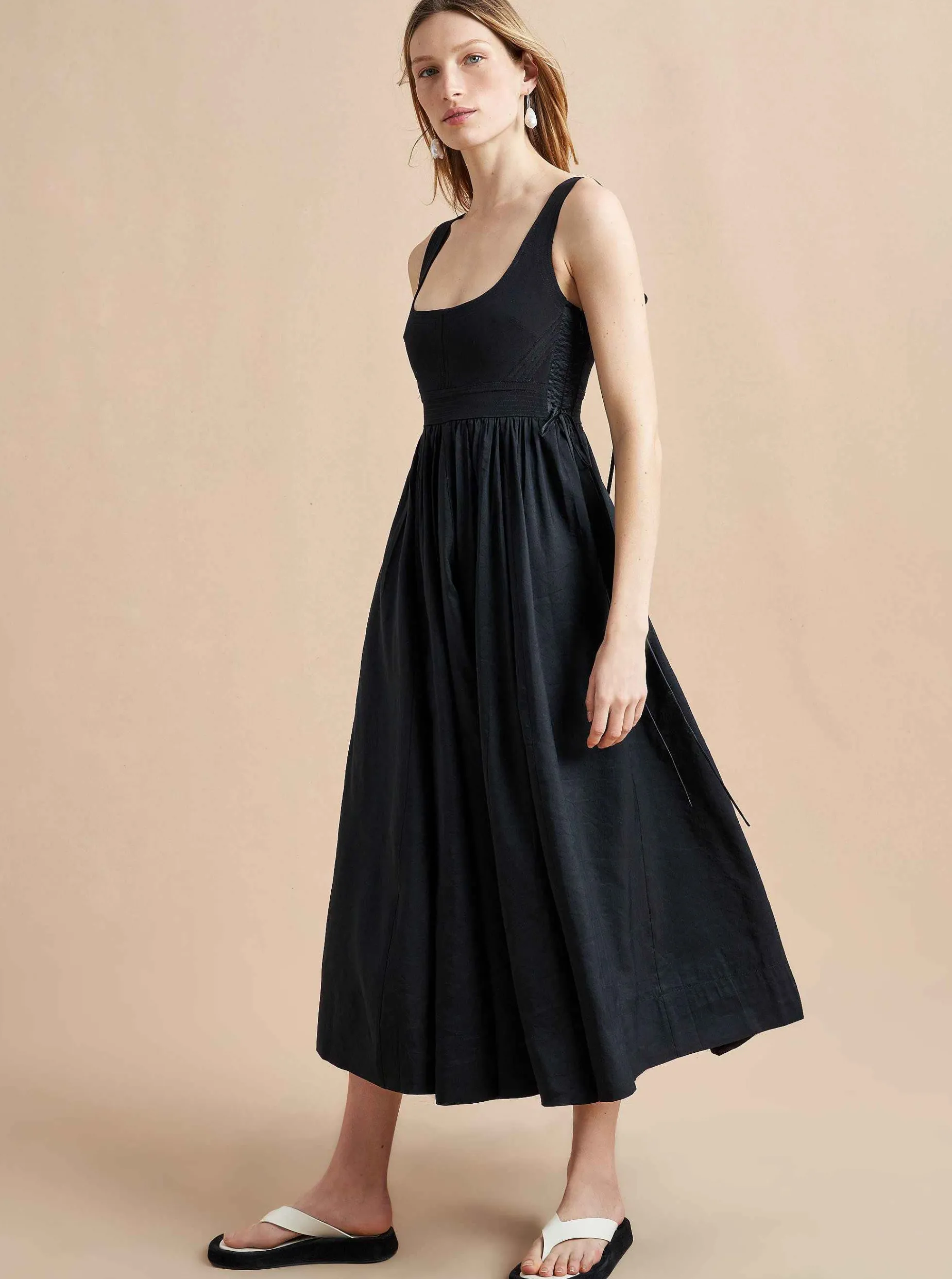 La Ligne Villanelle Dress Black Discount