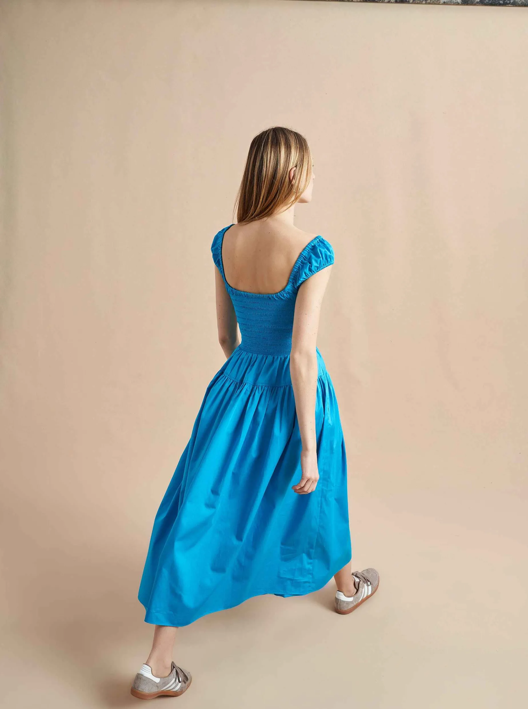 La Ligne Vivian Dress Cerulean Best